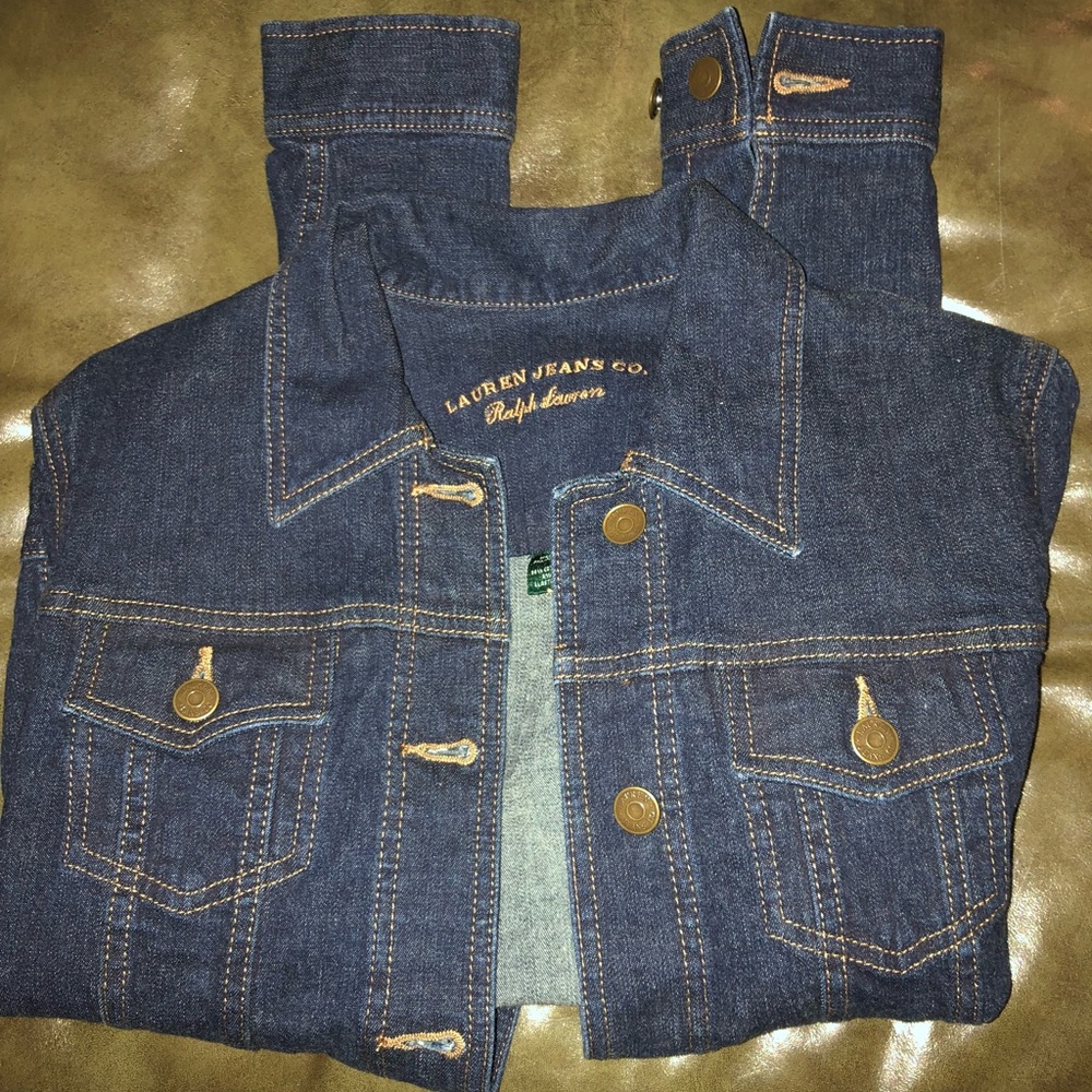 Ralph Lauren Women’s Petite small Jean jacket